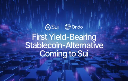 Ondo USDY Treasuries Token Now Available on Sui